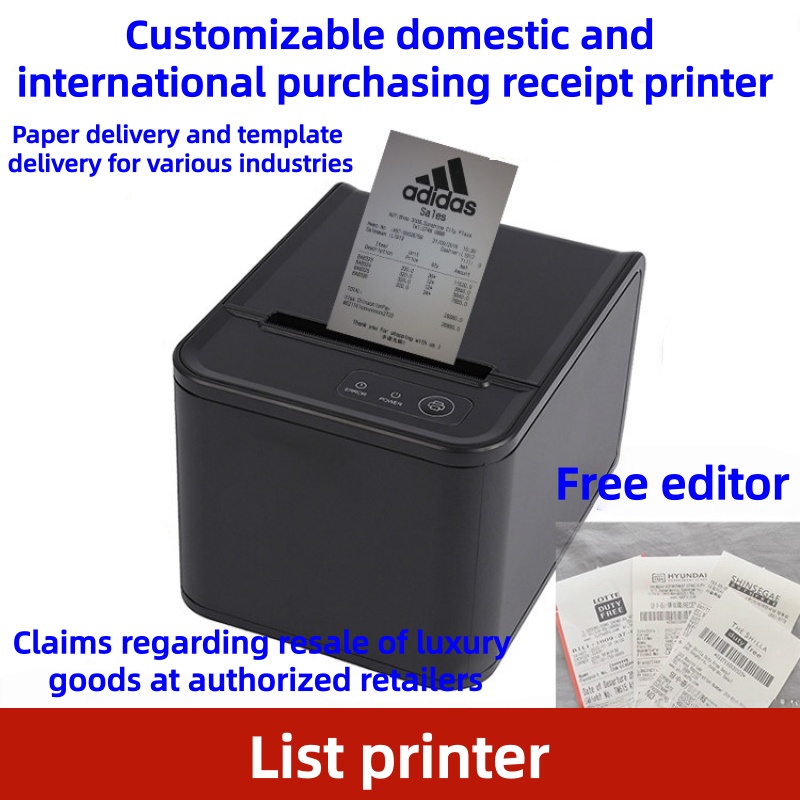 Receipt Printer - Impresora Térmica POS de 80 mm