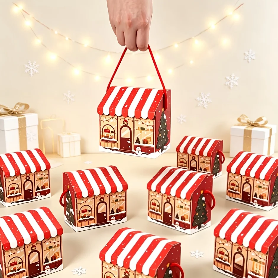 Printer Paper - 10 cajas de regalo navideñas con