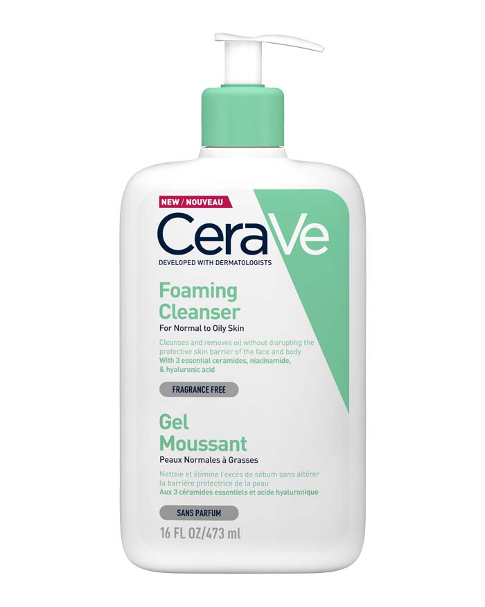 Toner Cartridge - CeraVe, limpiador facial espumoso, 236 ml/355