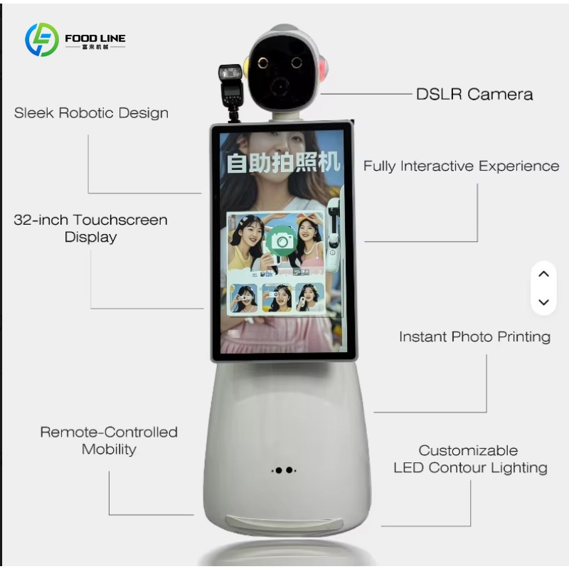Cabina de Fotos Robotizada Per - Photo Printer reseña y precio