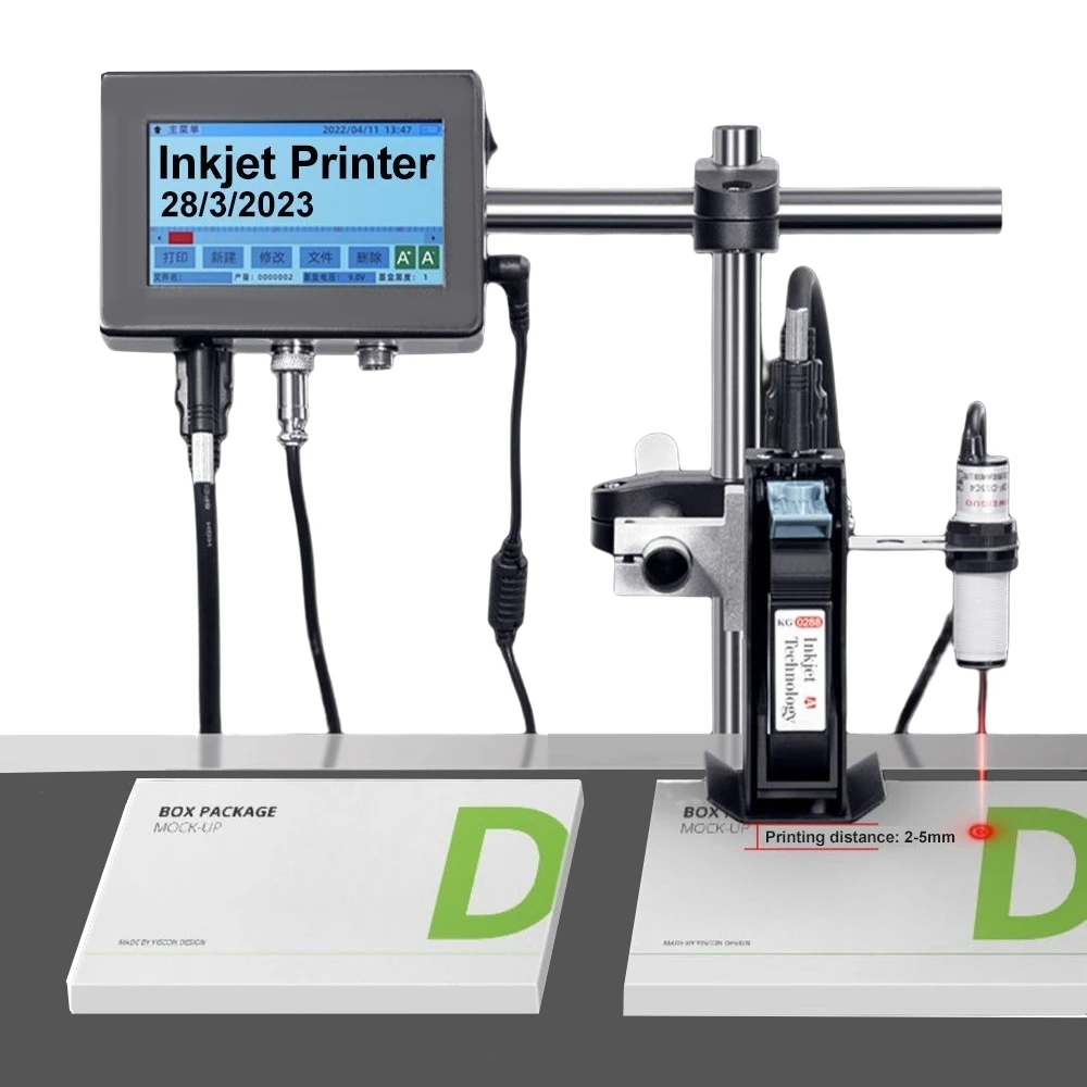 Impresora de inyección de tint - Barcode Printer reseña y precio